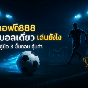 เอฟดี888 บอลเดี่ยว เล่นยังไง